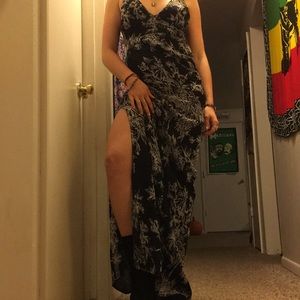 Floral long dress